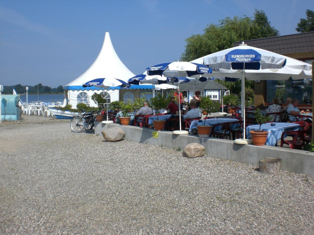 Hotel Am Schleieck Maasholm Esterno foto